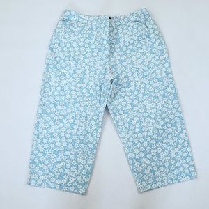 Charter Club Pants - Charter Club Pedalpusher Floral Capris Size 6 Charter Club Pants - Charter Club Pedalpusher Floral Capris Size 6